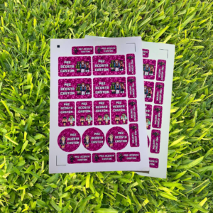 Stickers para útiles de filmilo