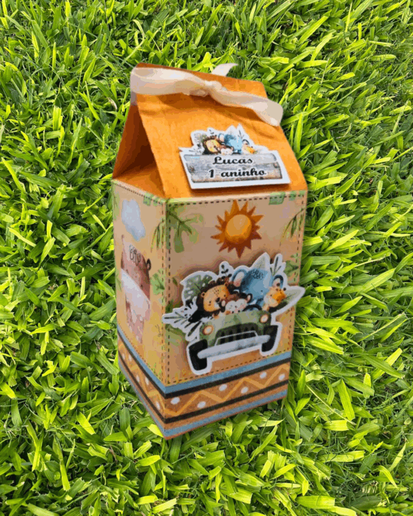 caja milk box 3d