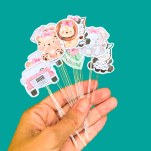 cupcake topper selva nena